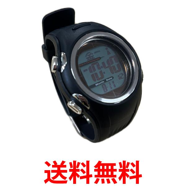 腕時計 電波ソーラー腕時計 ブラック 防水 ソーラー (管理S) 送料無料 【SK03858】