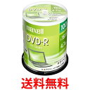 }NZ DR47PWE.100SP f[^p DVD-R 4.7GB 1-16{ CNWFbgv^[Ή 100 zCg Maxell  ySK04313z