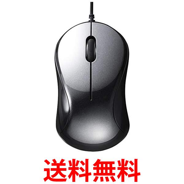 バッファロー BSMBU100BK ブラック 有線 BlueLED 静音 マウス 光学式マウス 3ボタン 送料無料 【SK05012】