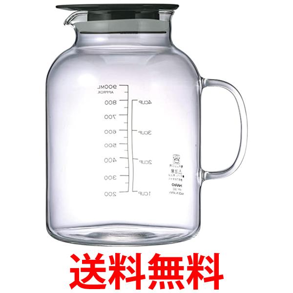 ハリオ VFP-1000-B ブラック お酢 保存容器 ビネガーズ フルーツポット 1000ml 1個入 HARIO 送料無料 【SK07455】のサムネイル