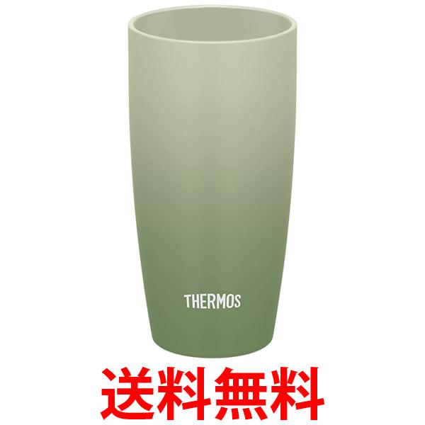 サーモス JDM-421 OG オリーブグリーン 真空断熱タンブラー 420ml 送料無料 【SK07665】