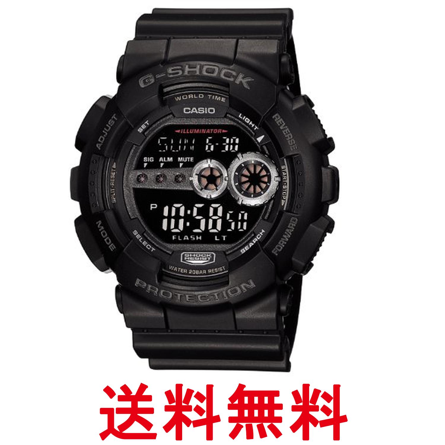 カシオ GD-100-1BJF ブラック 腕時計 ジーショック メンズ CASIO 送料無料 【SK ...