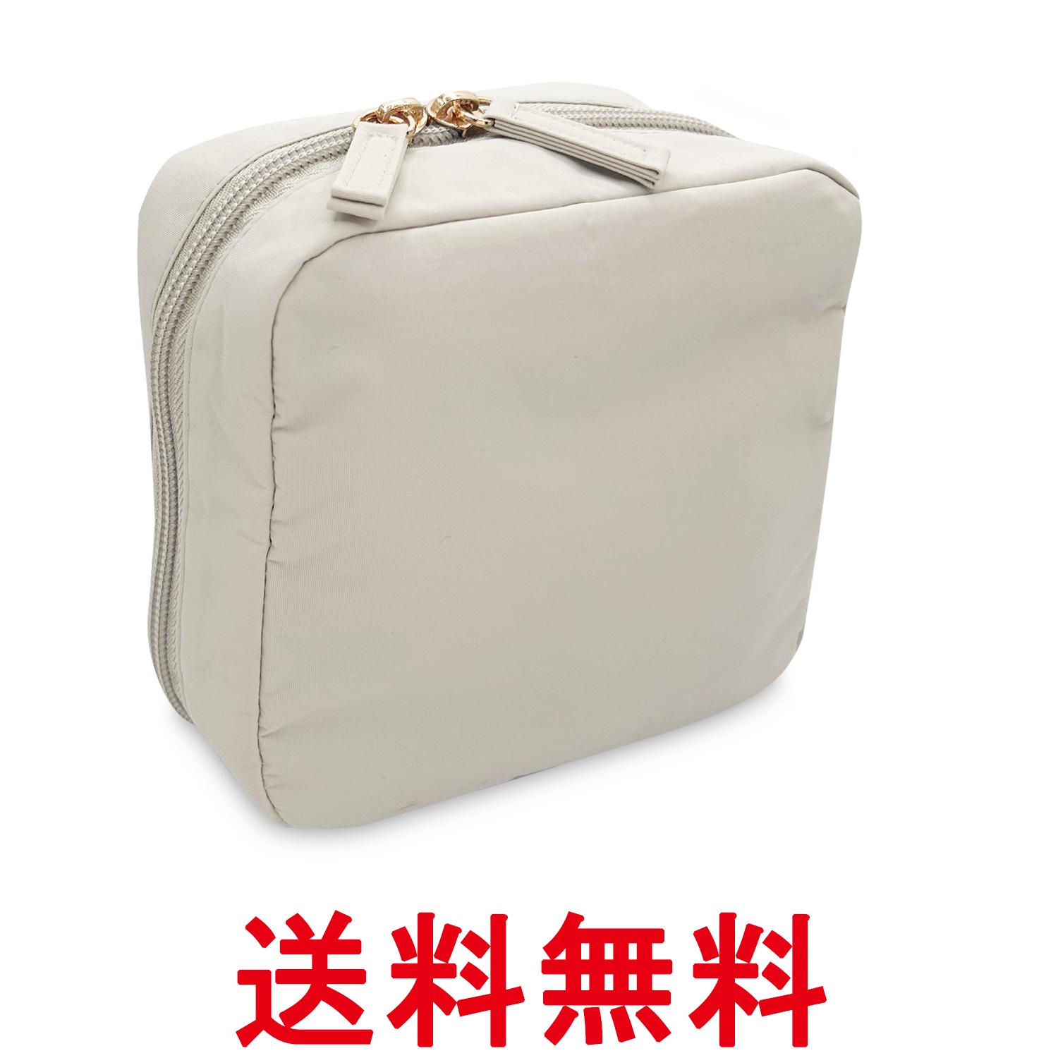 化粧ポーチ 大容量 自立 大きめ 持ち歩き 機能的 縦型 メイクポーチ 小物入れ コスメポーチ 撥水 軽量 コンパクト 仕切り付き (管理S) 送料無料 【SK07970】