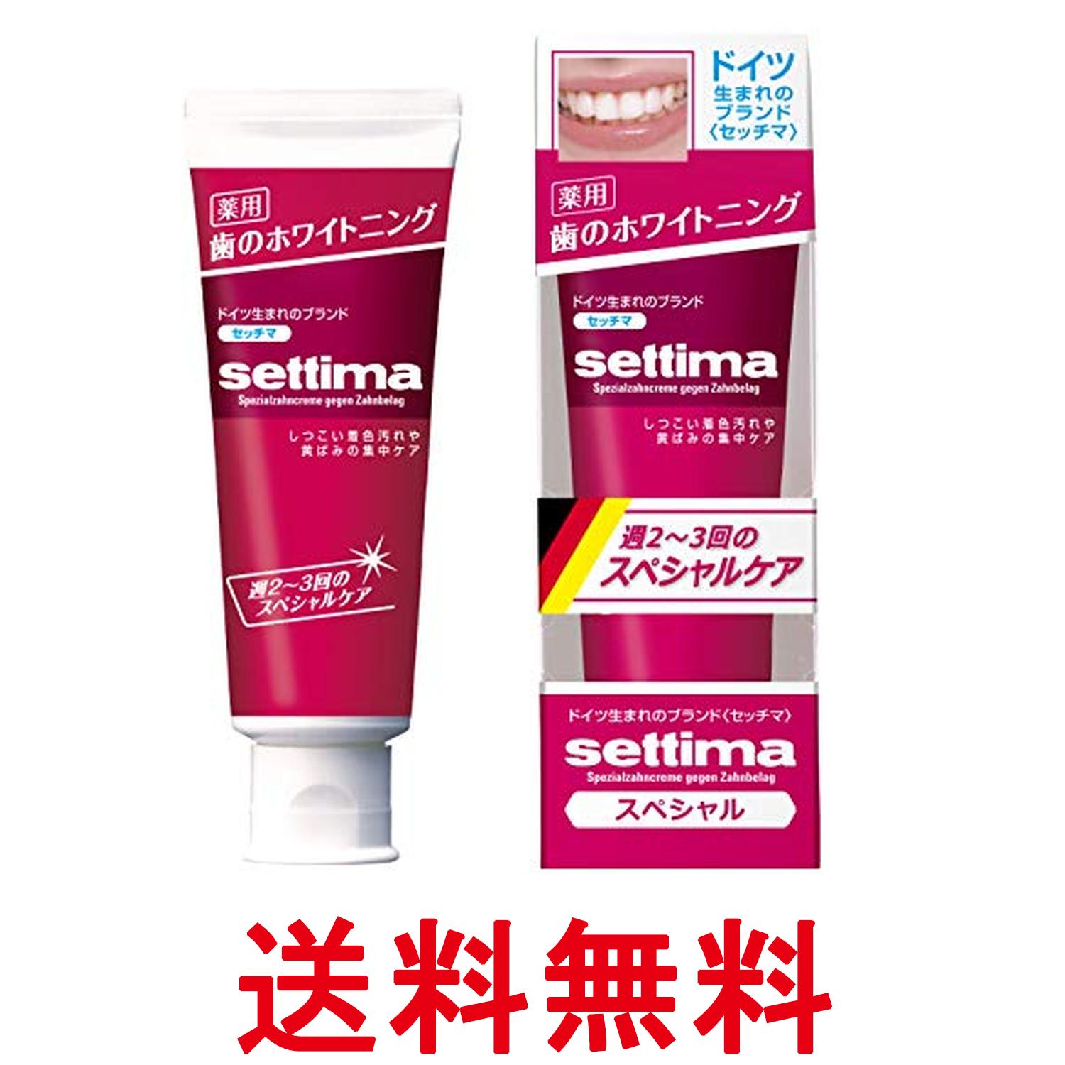 サンスター セッチマはみがき スペシャル 80g スタンディングタイプ 歯磨き粉 送料...