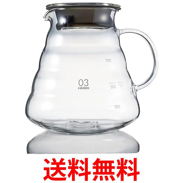 ハリオ XGSR-80-TB V60 レンジサーバー 800 クリア コーヒーサーバー 2~6杯用 800ml HARIO 送料無料 【SK08742】