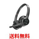 エレコム LBT-HSOH20BK Bluetooth対応ヘッドセット ノイズリダクションマイク機能付き ブラック ELECOM 送料無料 【SK09938】