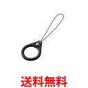 エレコム P-STF03BK ブラック ストラップ リングストラップ 携帯 スマホ スマホ用 Lサイズ 内径22mm ELECOM 送料無料 【SK12302】