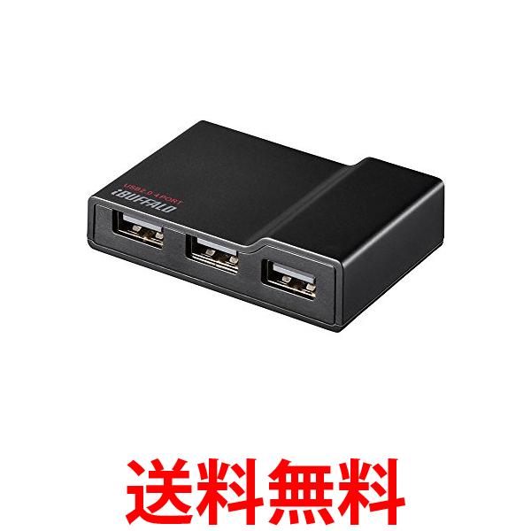 バッファロー BSH4A11BK ブラック PC TV対応 4ポートセルフパワーハブ BUFFALO 送料無料 【SK12567】