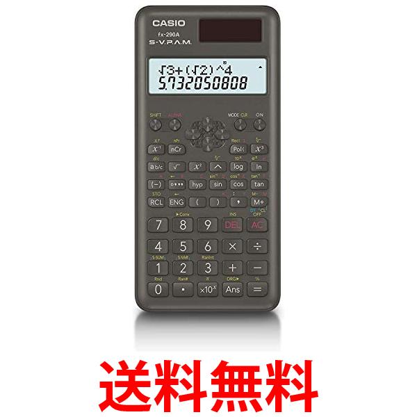 カシオ fx-290A-N 関数電卓 2桁表示 統