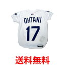 MLB公認 ドジャース 大谷モデル Tシャツ ホワイト L ユニフォーム 野球 ペット用 送料無料 【SK12755】