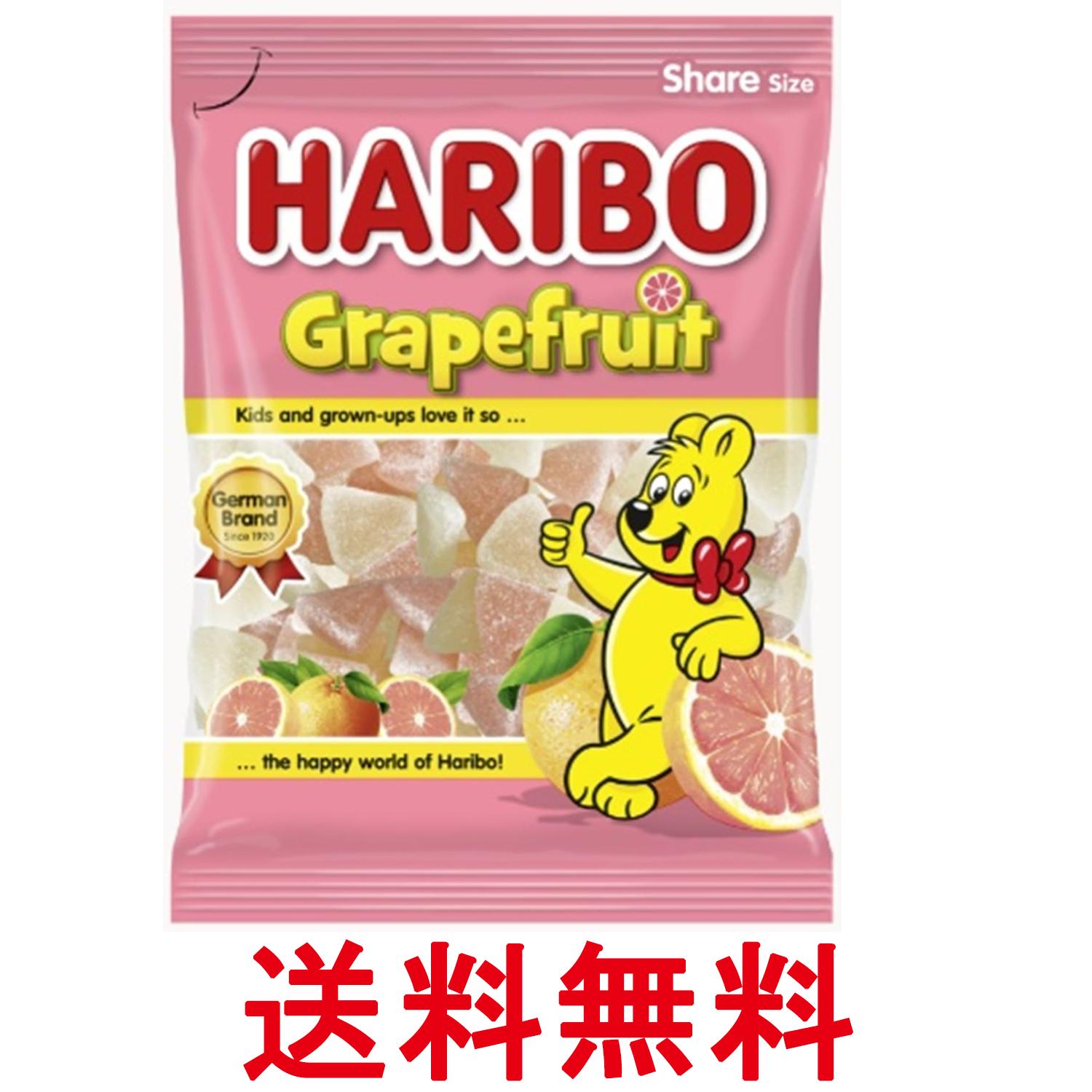 ■食品 ■ハンガリー ■ハリボー ■成分 砂糖、ゼラチン、濃縮還元果汁（グレープフルーツ）/pH調整剤、香料、着色料（果汁、アントシアニン）、（一部にゼラチンを含む） ■広告文責：Think Rich Store TEL 082-881-1870 掲載商品の仕様や付属品等の詳細につきましては メーカーに準拠しておりますので メーカーホームページにてご確認下さいますよう よろしくお願いいたします。 当店は他の販売サイトとの併売品があります。 ご注文が集中した時、システムのタイムラグにより在庫切れとなる場合があります。 その場合はご注文確定後であってもキャンセルさせて頂きますのでご了承の上ご注文下さい。
