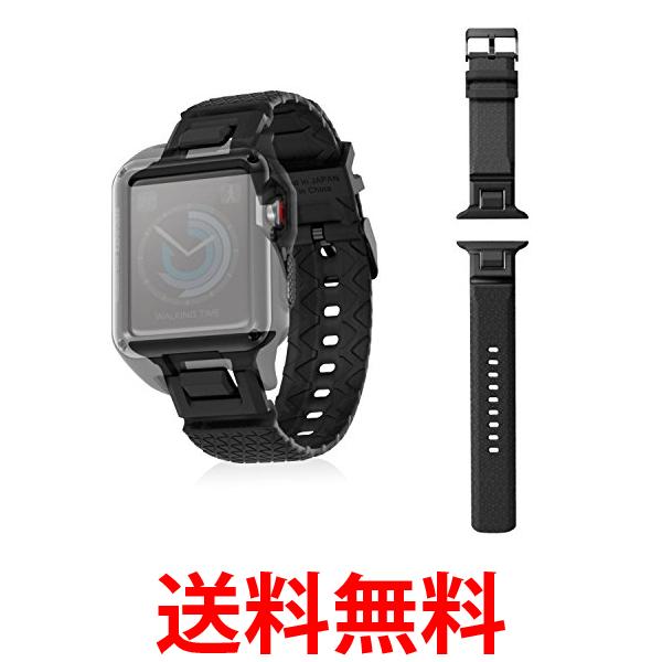 楽天THINK RICH STOREエレコム AW-42BDZEROBK ブラック Apple Watch バンド 42mm ZEROSHOCK 送料無料 【SK12955】