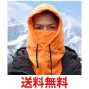 ネックウォーマー フードウォーマー オレンジ スヌード 裏起毛 メンズ レディース スキー マスク 帽子 防寒 防塵 防風 (管理S) 送料無料 【SK1983...