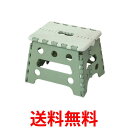 踏み台 グリーン コンパクト スツール ステップ台 持ち手付き 持ち運び便利 簡単設置 脚立 作業 掃除 (管理S) 送料無料 【SK19890】