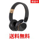 2個セット ◆3ヶ月保証付◆ ヘッドホン ブラック×ゴールド イヤホン ワイヤレス Bluetooth 5.0 密閉型 マイク 折りたたみ 送料無料 【SK20629】