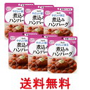 6個セット キユーピー Y1-8 やさしい献立 煮込みハンバーグ 100g 介護食 区分1 容易にかめる kewpie 送料無料 【SK25712】