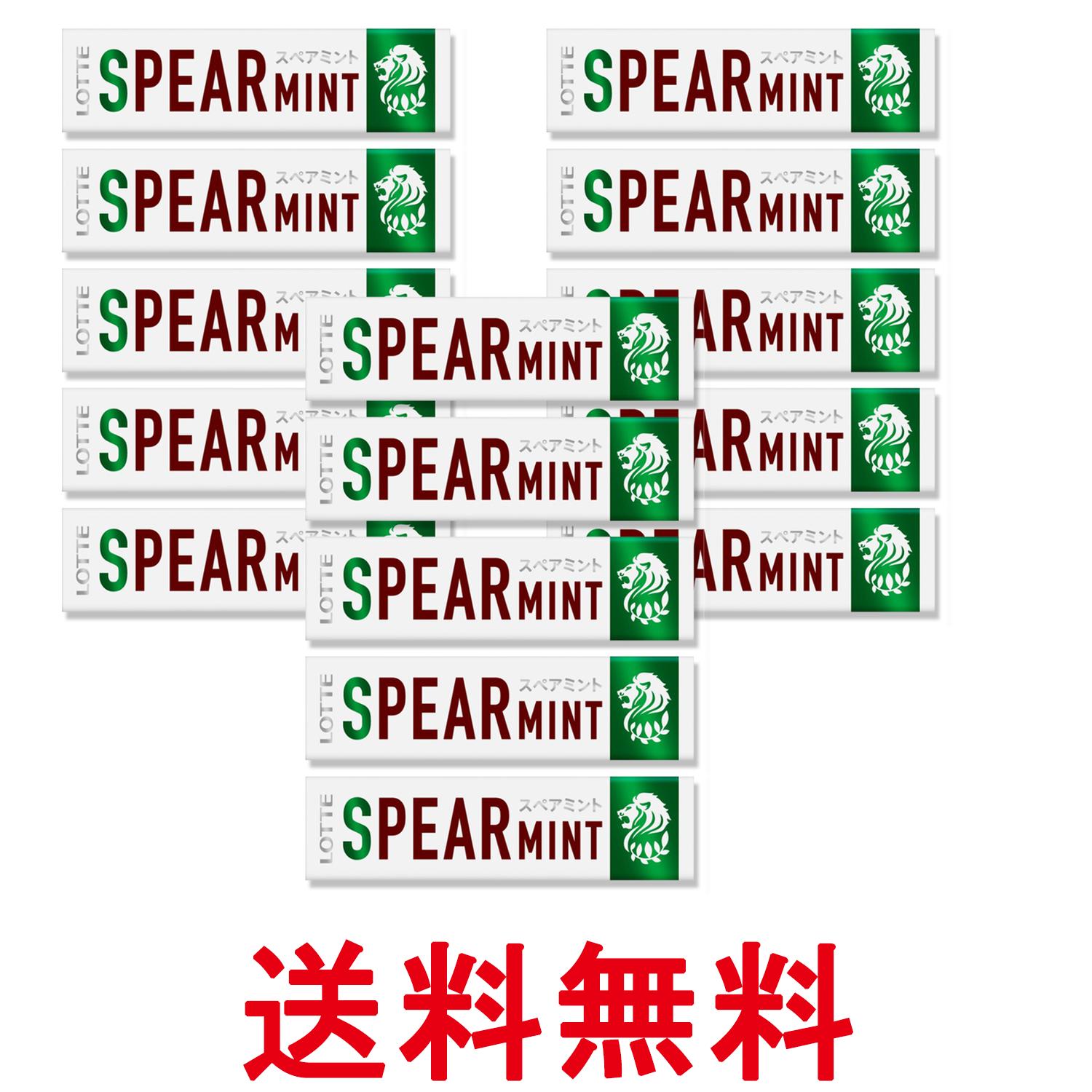 15個セット ロッテ スペアミントガム 9枚入 送料無料 【SK32514】