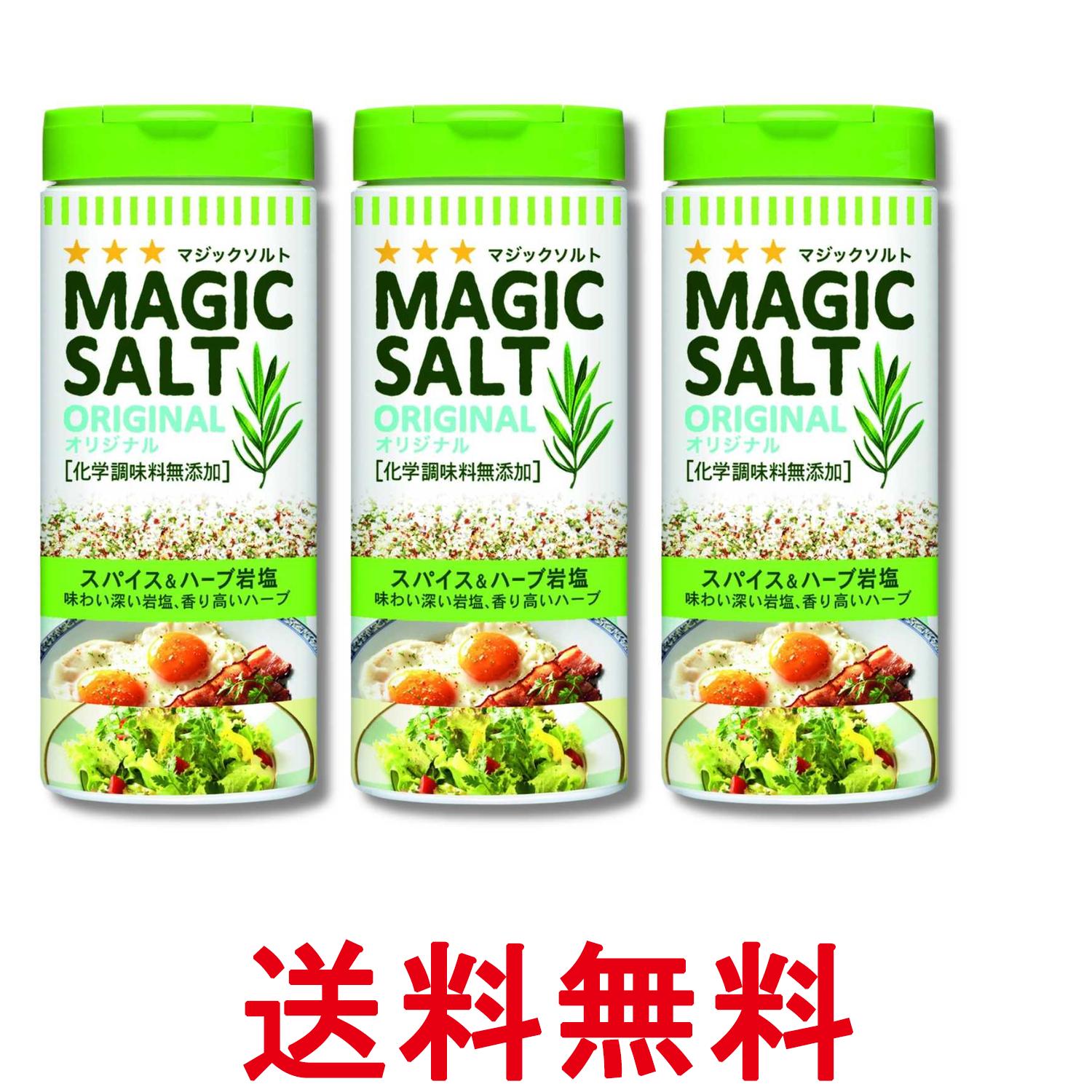 3個セット エスビー食品 マジックソルト オリジナル 80g スパイス ハーブ 調味料 送料無料 【SK38537】