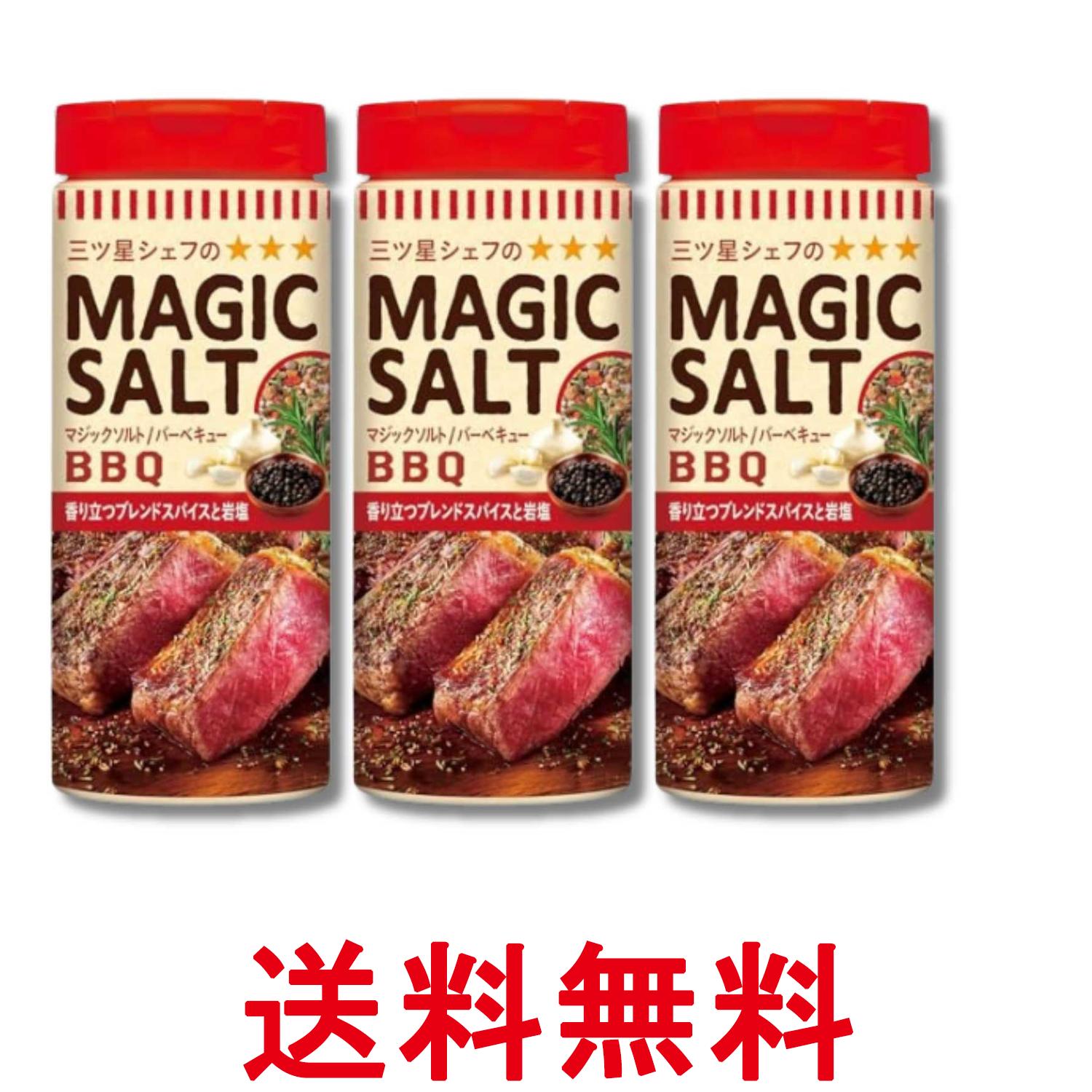 3個セット エスビー食品 マジックソルト バーベキュー 80g 送料無料 【SK38545】