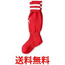 プーマ ライン入り ジュニア ストッキング 729882 プーマ レッド/プーマ ホワイト01 19.0-21.0cm 送料無料 【SG44397】
