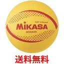 ミカサ カラーソフトバレーボール MSN64H 黄 円周64cm 小学校高学年:5・6年生用 MIKASA 送料無料 【SG44577】