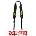 Nikon ネックストラップ 一眼レフ用 ニコンロゴ AN-DC16 ブラック ANDC16 送料無料 【SG61235】