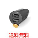 エレコム FMトランスミッター Bluetooth USB2ポート付 3.4A ブラック 送料無料 【SG61980】