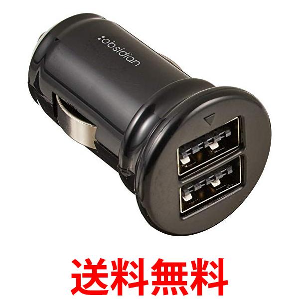 カーソケット用USBアダプタ 2.4A 1個 送料無料 【SG63412】