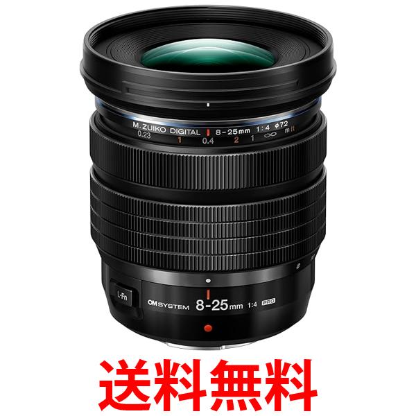 OMデジタルソリューションズ M.ZUIKO DIGITAL ED 8-25mm F4.0 PRO BLK 送料無料 【SG65704】
