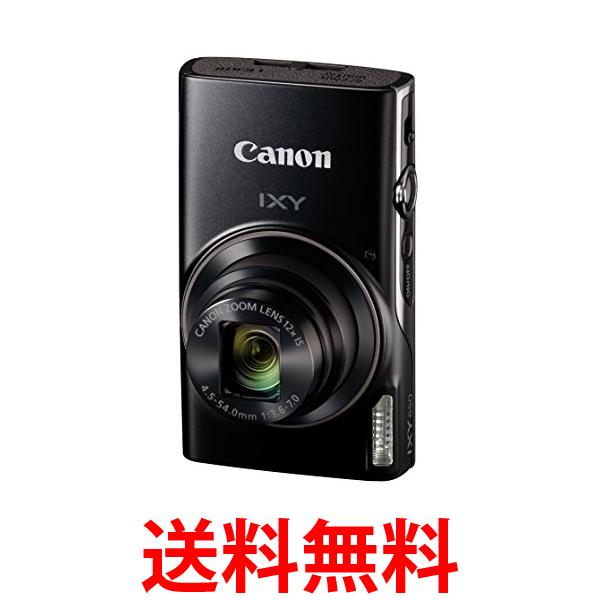 Canon コンパクトデジタルカメラ IXY 650 ブラック 光学12倍ズーム Wi-Fi対応 IXY650BK 送料無料 【SG67609】