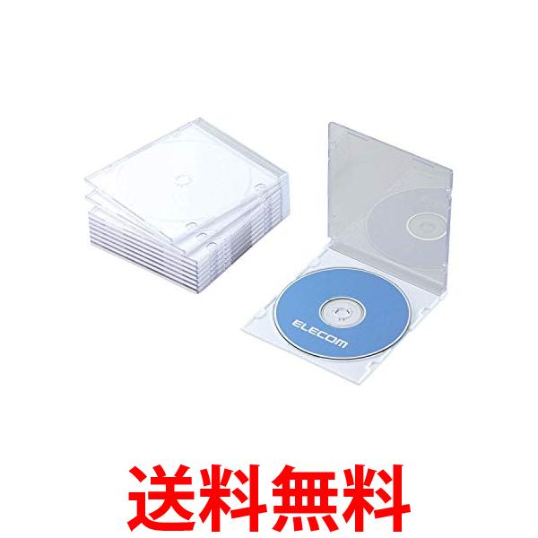 쥳 DVD CD ץ饱  1Ǽ 10ѥå ۥ磻 CCD-JSCS10WH ̵ SG69056