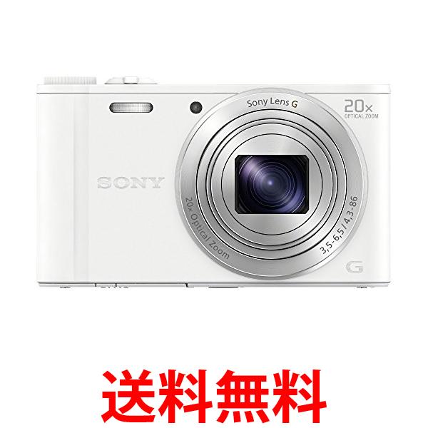 ソニー デジタルカメラ Cyber-shot WX350 光学20倍 ホワイト DSC-WX350-W 送料無料 【SG72831】
