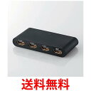 エレコム HDMI切替器 3入力1出力 ブラック 送料無料 【SG74128】