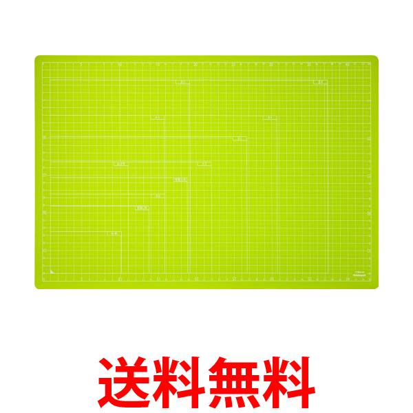 ナカバヤシ カッターマット 折りたたみカッティングマット A3 グリーン CTMO-A3G 送料無料 【SG74336】 1