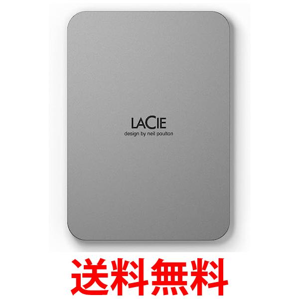 LaCie 外付けHDD ハードディスク 4TB Mobile Drive Mac iPad Windows対応 ムーン・シルバー STLP4000400 送料無料 【SG78375】