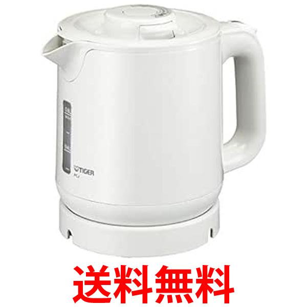 タイガー 蒸気レス 電気ケトル PCJ－H081（W）ホワイト 送料無料 【SG80570】