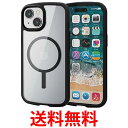 エレコム PM-A23ATSLFCMBK iPhone15 ケース マグネット内蔵 ブラック 送料無料 【SG83138】