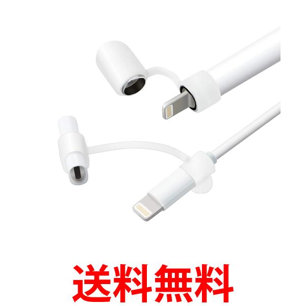 エレコム Apple Pencil カバー 充電アダプタ用紛失防止キャップ TB-APEACCWH 送料無料 【SG83774】