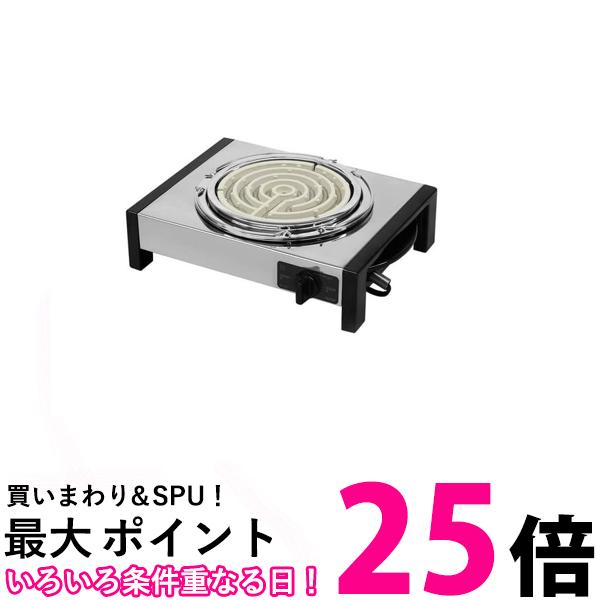 石崎電機 製作所 SK-65V シルバー 電気コンロ 送料無料 【SK00303】