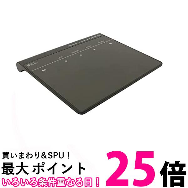 ミヨシ TTP-BT02/BK 高精度ワイヤレスタッチパッド ブラック 7インチサイズ 送料無料 【SK00886】