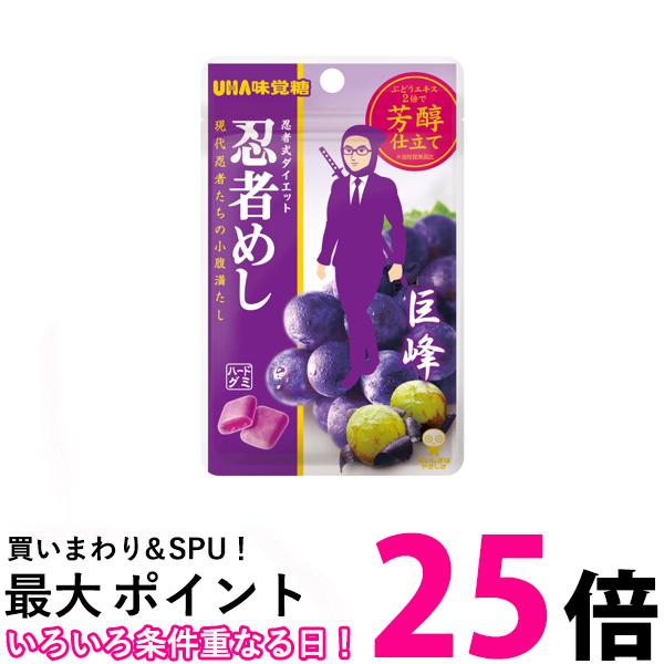 UHA味覚糖 e－ma 忍者めし 巨峰味 20g 送料無料 【SK00903】