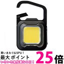 ムサシ COB-WL005BK 充電式スーパーフラッシュライト 6W ブラック 防水 送料無料 【SK01288】