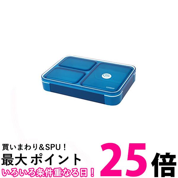 シービージャパン 弁当箱 クリアブルー 薄型 フードマン 600ml DSK 送料無料 【SK05536】