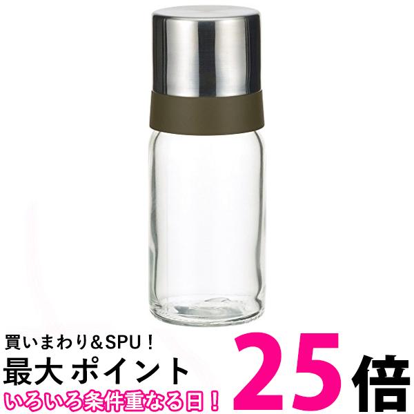 イワキ KS521-SVON ブラック 耐熱ガラス 調味料入れ オイルボトル オイル差し 120ml iwaki 送料無料 【SK06788】