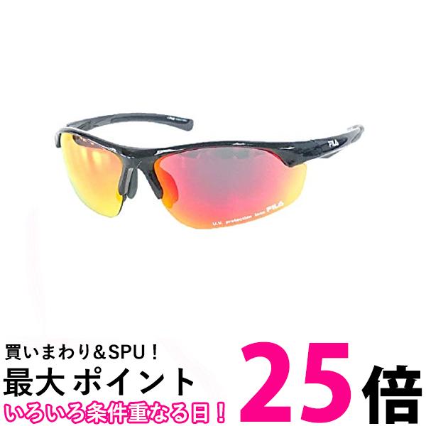 フィラ SF4004J 10 スポーツサングラス ミラータイプ メタリックブラック FILA 送料無料 【SK08995】