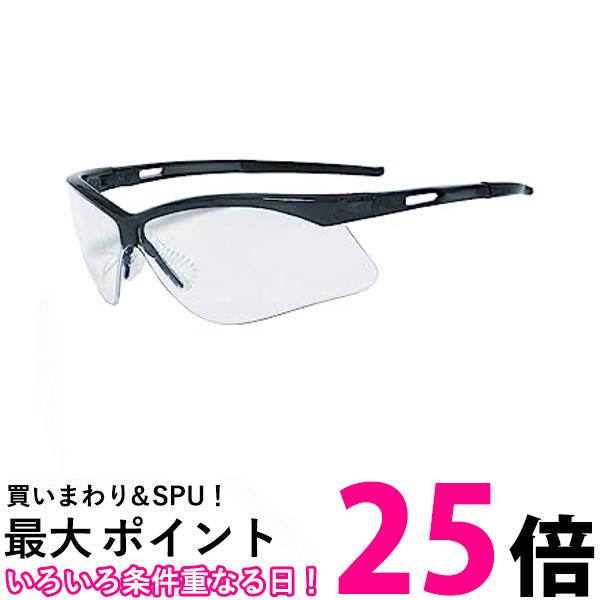 トラスコ中山 TSG-8106BK TSG8106BK 二眼型セーフティグラス フレームブラックTRUSCO 送料無料 