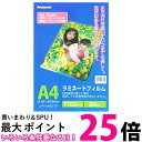 ナカバヤシ ラミネートフィルム LPR-A4E2-SP 100μM A4 20枚入 送料無料 【SK12970】