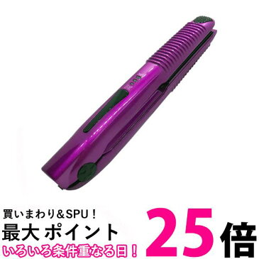 ポイント最大25倍！！ USB充電式 ヘアアイロン コードレス ストレート カール ミニ 160℃/180℃/200℃ 3段階温度調節 旅行 携帯用 パープル (管理C) 送料無料 【SK19207】