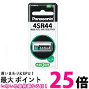 2個セット パナソニック 4SR44P 酸化銀電池 6.2V 1個入 送料無料 【SK30475】