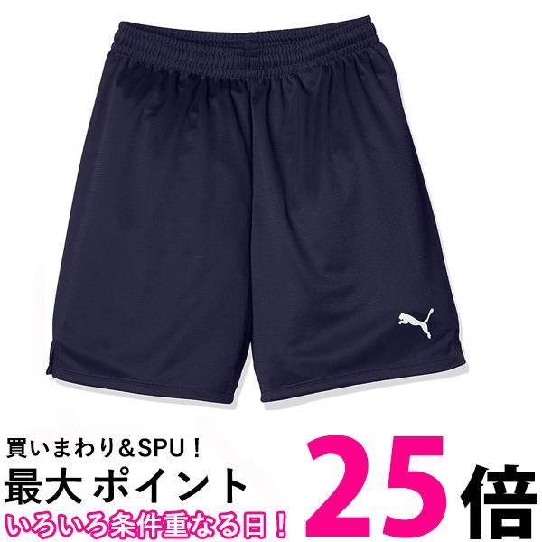 プーマ サッカー ゲームパンツ LIGA コア ジュニア 729972 キッズ ピーコート/プーマホワイト05 120 送料無料 【SG44322】